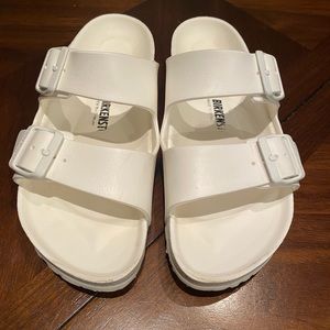 White Birkenstock Eva sandals, 39